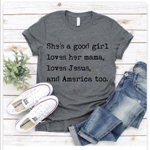 Tom Petty “She’s a Good Girl” T-Shirt Gray Classic